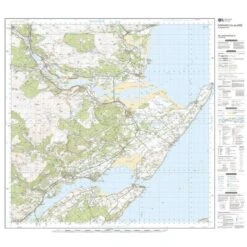 Landranger 21 Dornoch & Alness, Invergordon & Tain Map With Digital Version -Outdoor Camping Store go 030917 c
