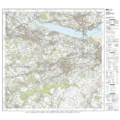 Landranger Active 65 Falkirk & Linlithgow, Dunfermline Map With Digital Version -Outdoor Camping Store go 031025 c