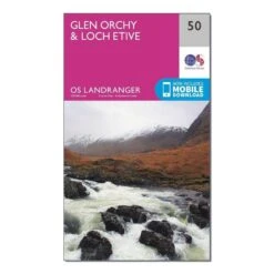 Landranger 50 Glen Orchy & Loch Etive Map With Digital Version -Outdoor Camping Store go 031212 z