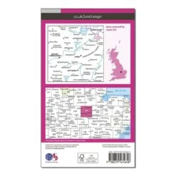 Landranger Active 141 Kettering & Corby Map With Digital Version -Outdoor Camping Store go 032180 b