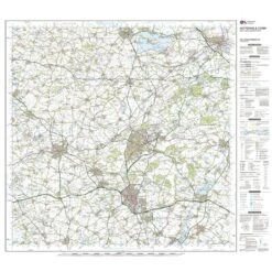 Landranger Active 141 Kettering & Corby Map With Digital Version -Outdoor Camping Store go 032180 c