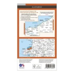 Explorer Active 198 Cardigan & New Quay Map With Digital Version -Outdoor Camping Store go 069973 b