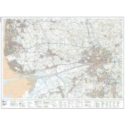 Explorer Active 286 Blackpool & Preston Map With Digital Version -Outdoor Camping Store go 072753 c