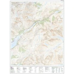 Explorer 429 Glen Carron West Monar Map With Digital Version -Outdoor Camping Store go 077685 c