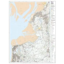 Explorer 296 Lancaster, Morecambe & Fleetwood Map With Digital Version -Outdoor Camping Store go 079066 c
