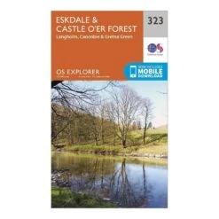 Explorer 323 Eskdale & Castle O'er Forest Map With Digital Version -Outdoor Camping Store go 079561 z