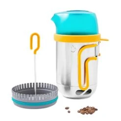Biolite KettlePress With CoffeePress Attachment -Outdoor Camping Store go 100677 z