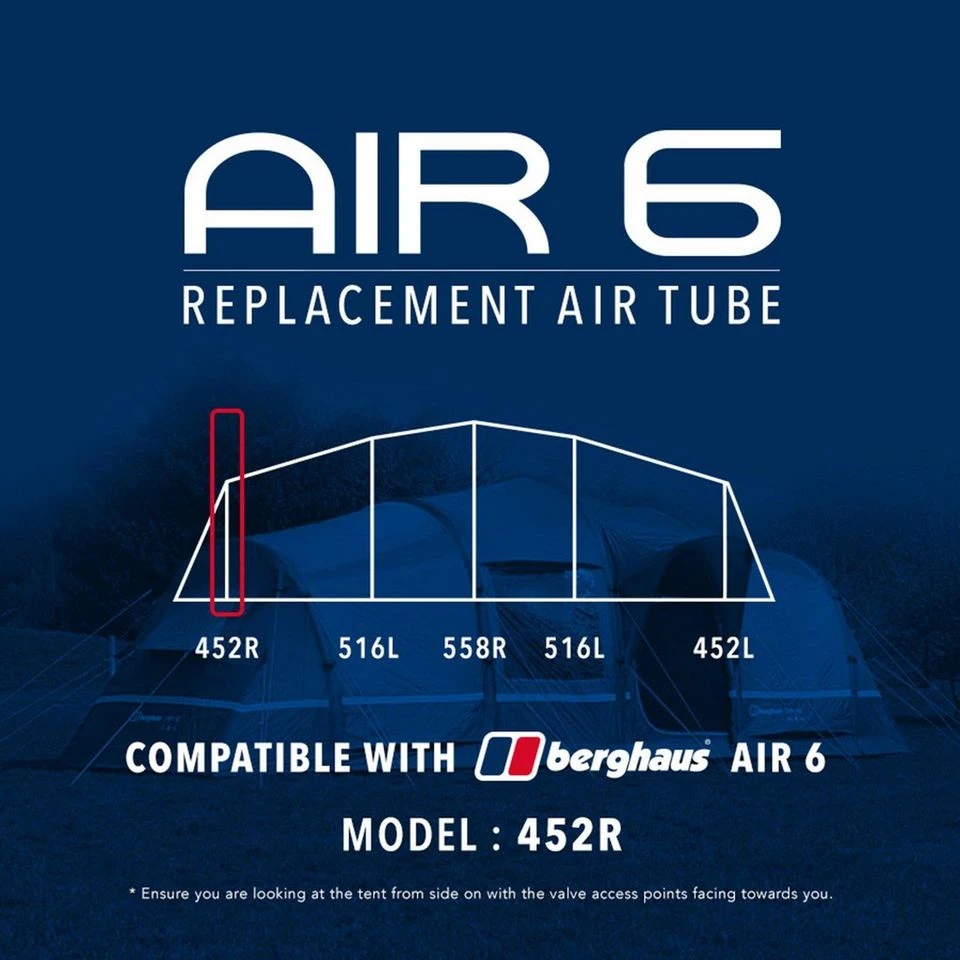 Air 6 Replacement Air Tube (Front 452R) 5 Air 6 Replacement Air Tube (Front 452R) - Image 3