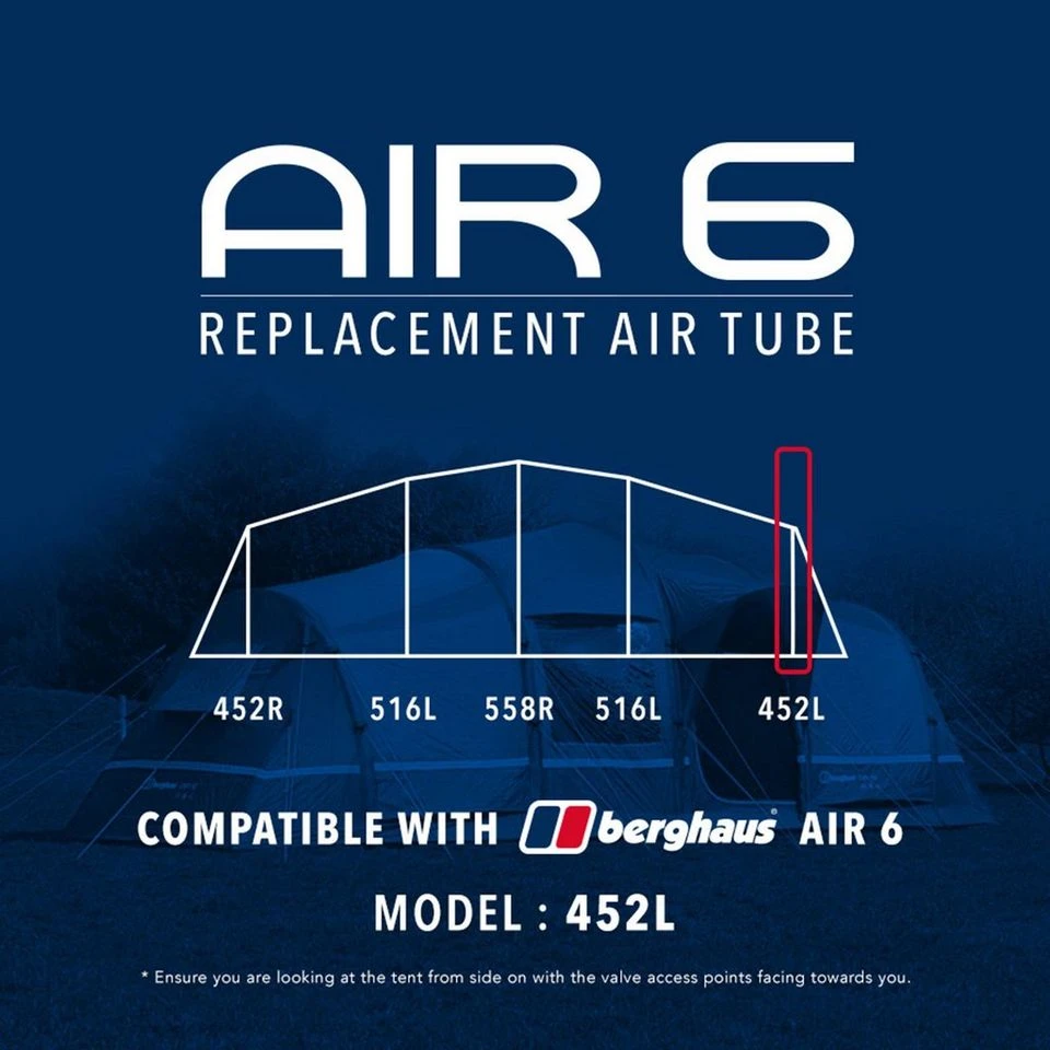Air 6 Replacement Air Tube (End - 425L) 5 Air 6 Replacement Air Tube (End - 425L) - Image 3