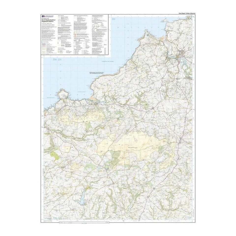 Explorer OL 35 North Pembrokeshire Map 5 Explorer OL 35 North Pembrokeshire Map - Image 3
