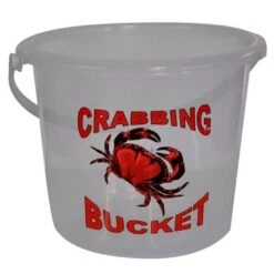 5 Litre Clear Crab Bucket