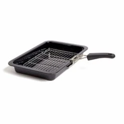 Quest Enamel Grill Pan With Handle -Outdoor Camping Store go 363298 z