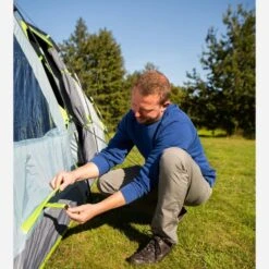 Coleman Meadowood 4 Person Large Tent With Blackout Bedrooms -Outdoor Camping Store go 409171 e