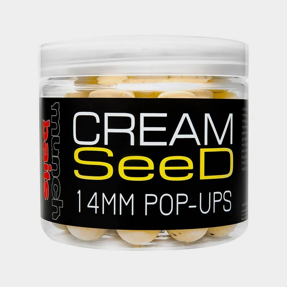 Baits Cream Seed Pop Ups 14mm 3 Baits Cream Seed Pop Ups 14mm