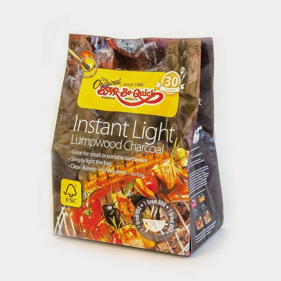 Instant Light Lumpwood Charcoal 1kg 3 Instant Light Lumpwood Charcoal 1kg